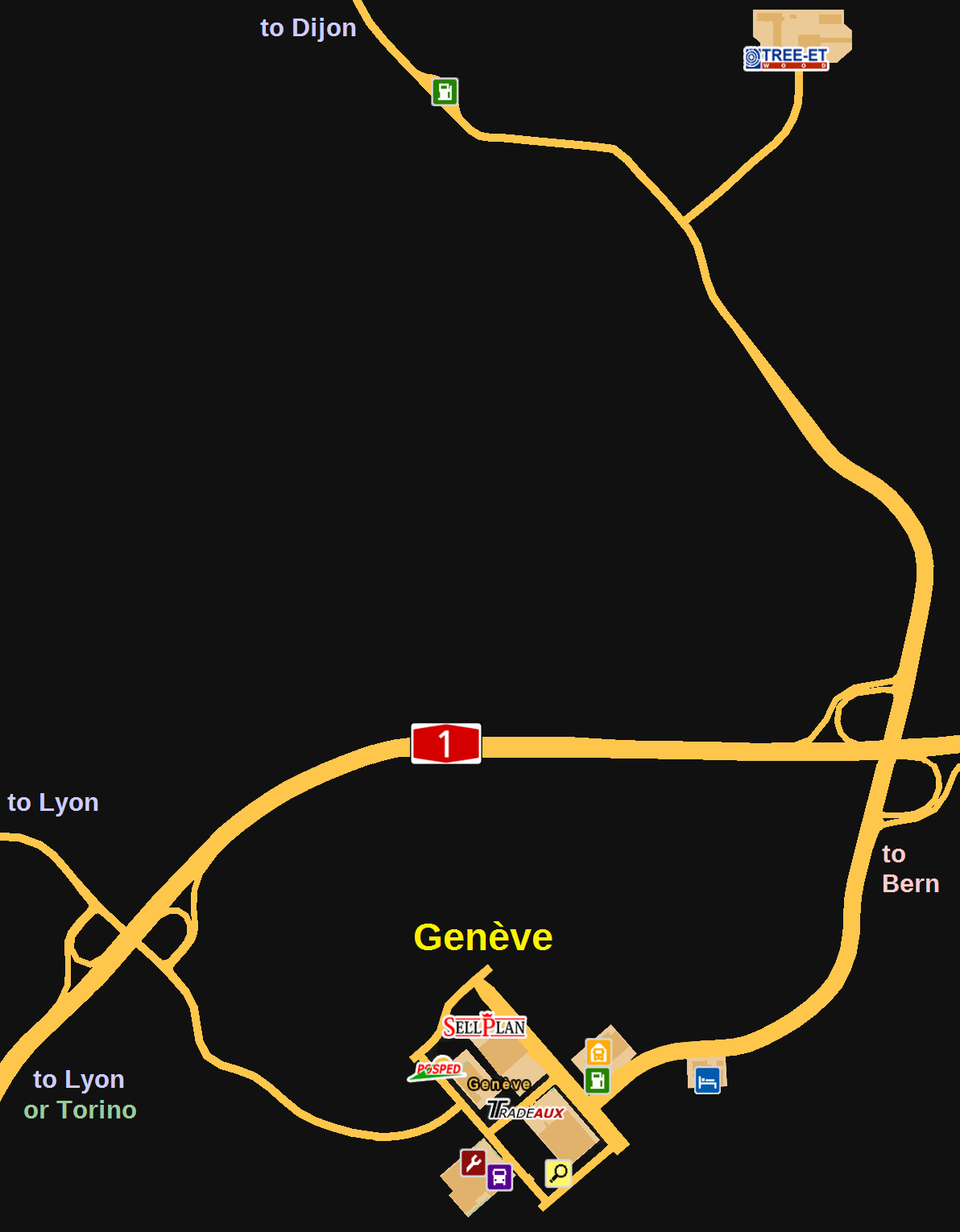 Detail Mapa Genebra Nomer 5