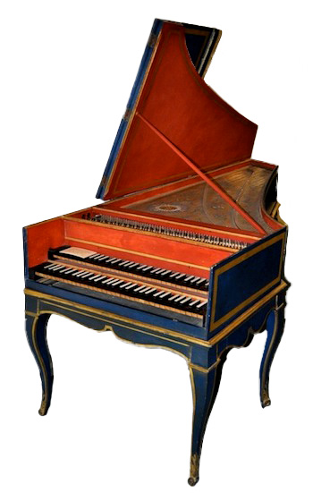 Detail Picture Of A Harpsichord Nomer 9