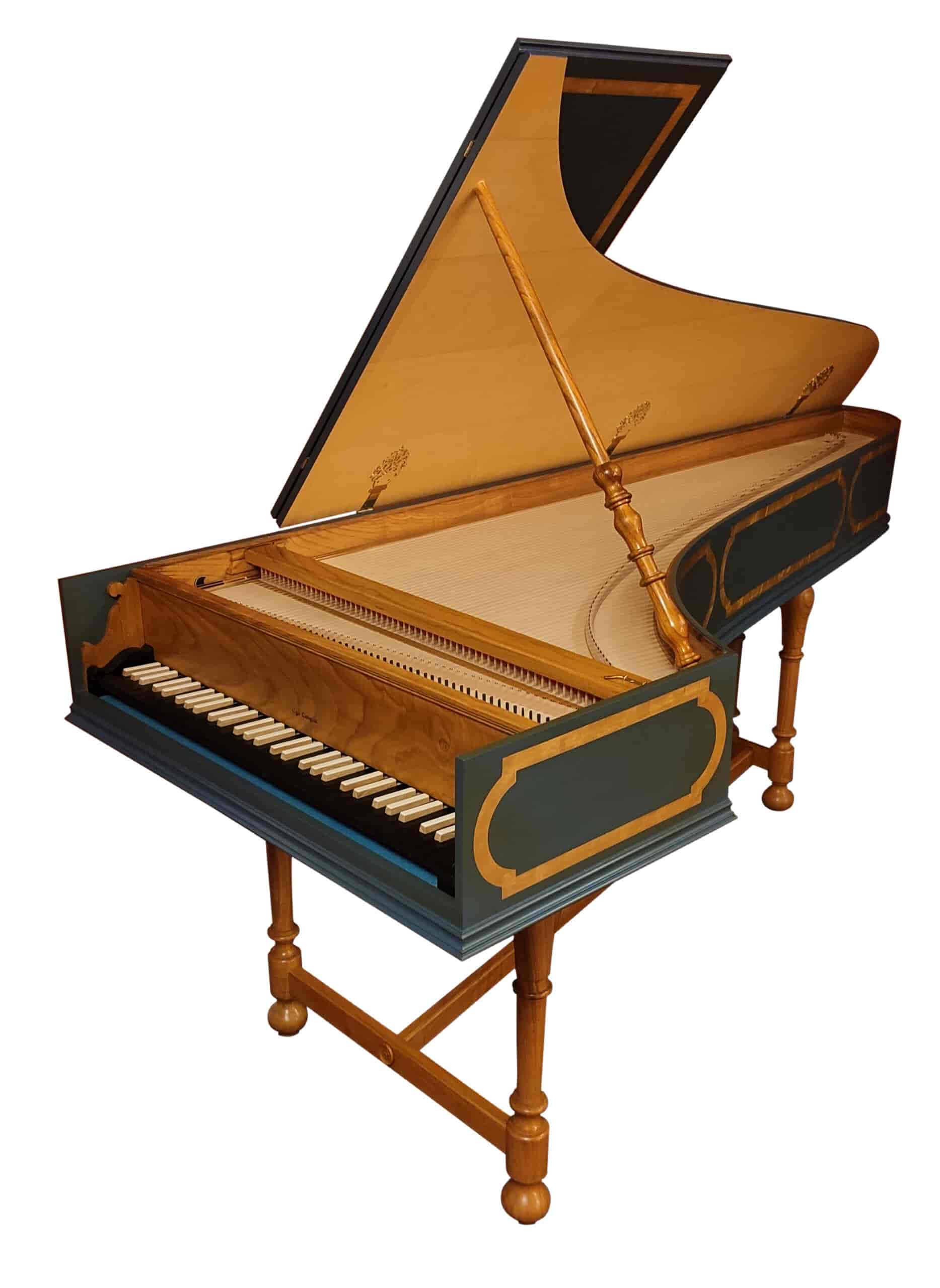 Detail Picture Of A Harpsichord Nomer 20