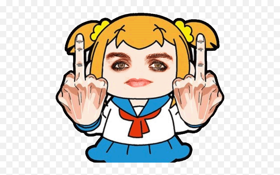 Detail Pop Team Epic Whatsapp Sticker Nomer 18