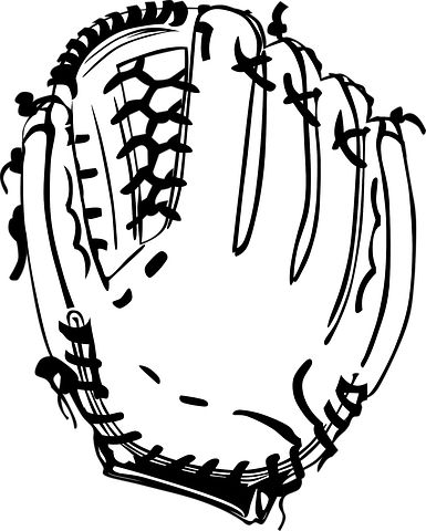 Baseball Mitt Clipart - KibrisPDR