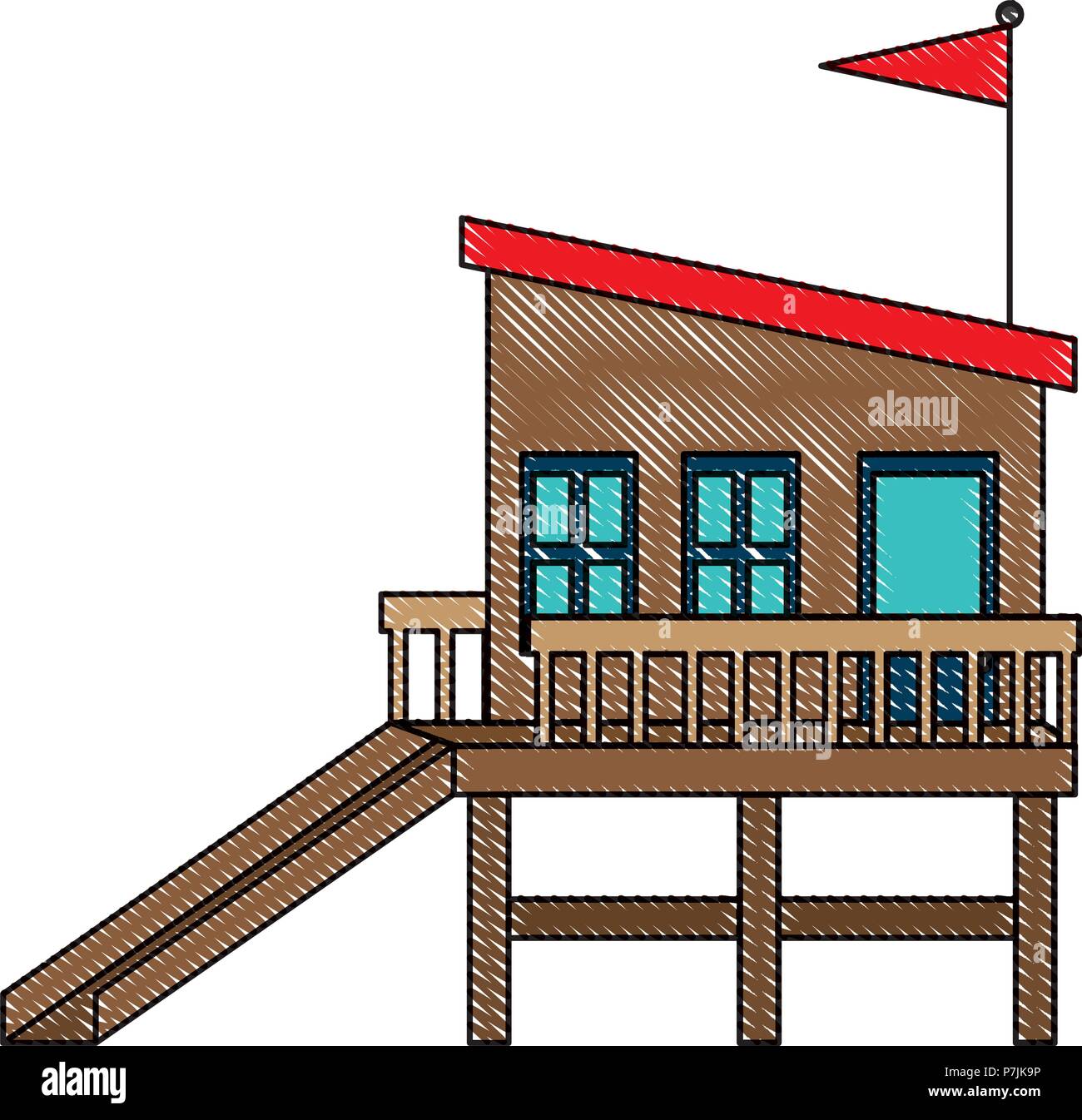 Detail Baywatch Tower Nomer 22