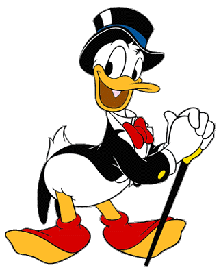 Detail Duck With Top Hat Nomer 22