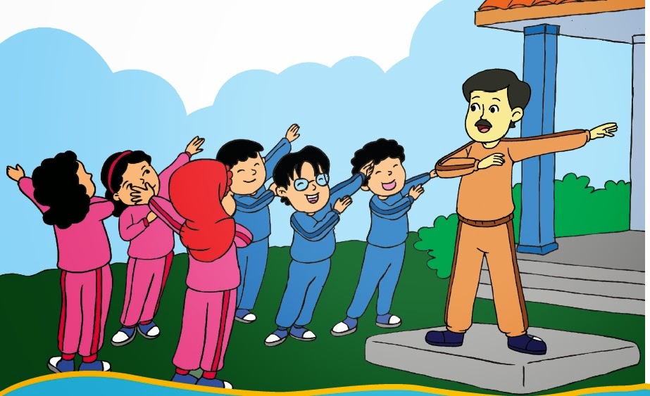 Detail Gambar Anak Senam Kartun Nomer 3