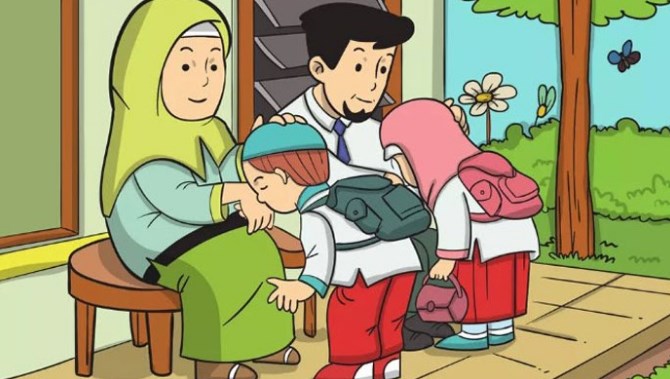 Detail Gambar Anak Sopan Disekolah Nomer 2