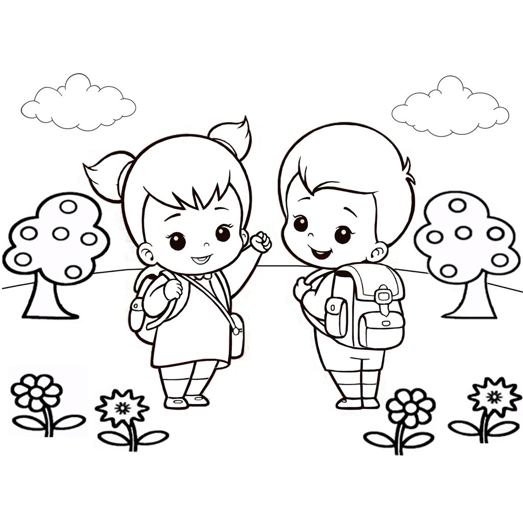 Detail Gambar Anak Untuk Mewarnai Nomer 12