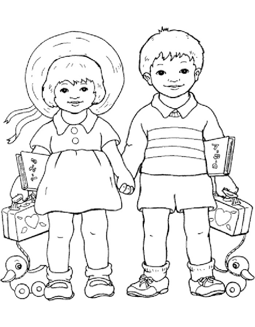 Detail Gambar Anak Untuk Mewarnai Nomer 5