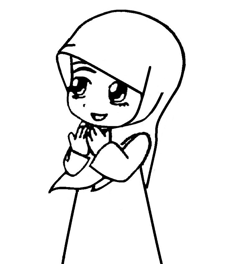 Detail Gambar Anak Wanita Muslimah Kartun Nomer 19