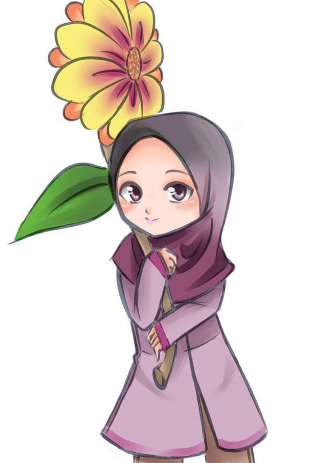 Detail Gambar Anak Wanita Muslimah Kartun Nomer 28