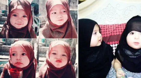 Download Gambar Anak2 Kecil Lucu Cantik Manis Berhijab Nomer 10