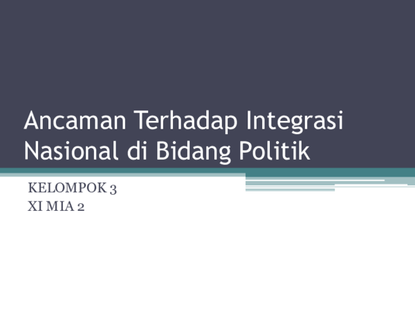 Detail Gambar Ancaman Di Bidang Politik Nomer 29