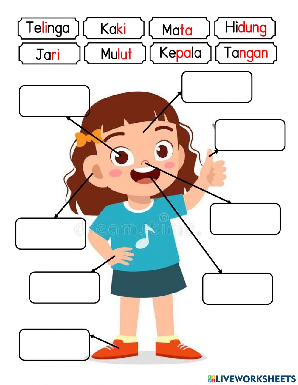 Detail Gambar Anggota Badan Nomer 9