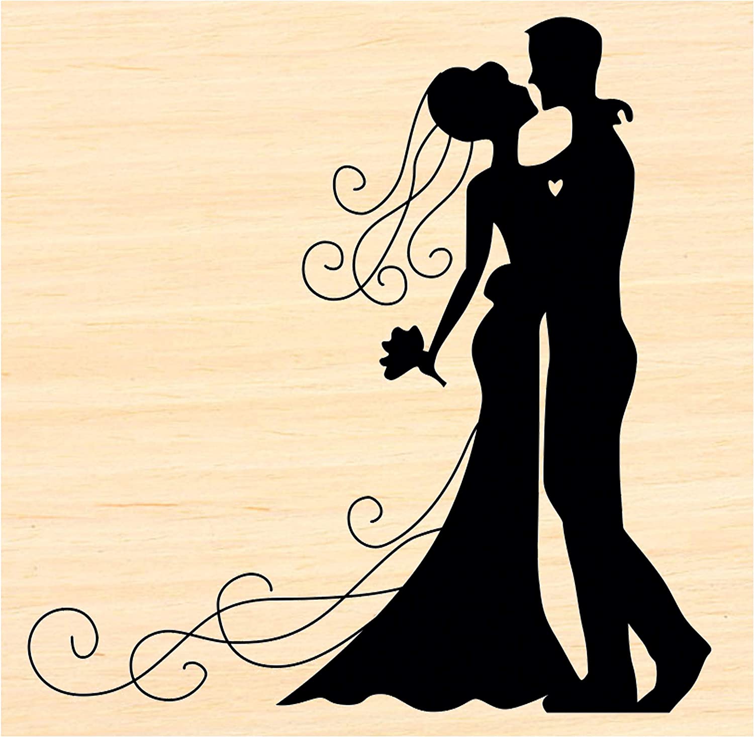 Detail Silhouette Couple Wedding Nomer 23