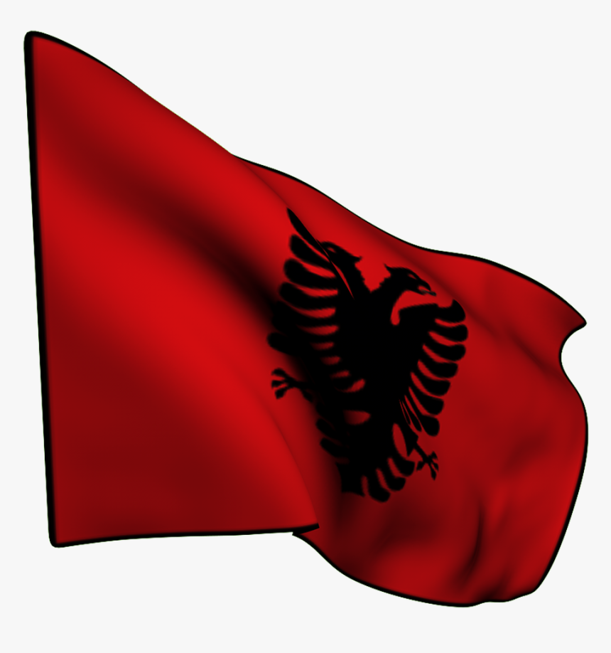 Albania Flag Hd - KibrisPDR