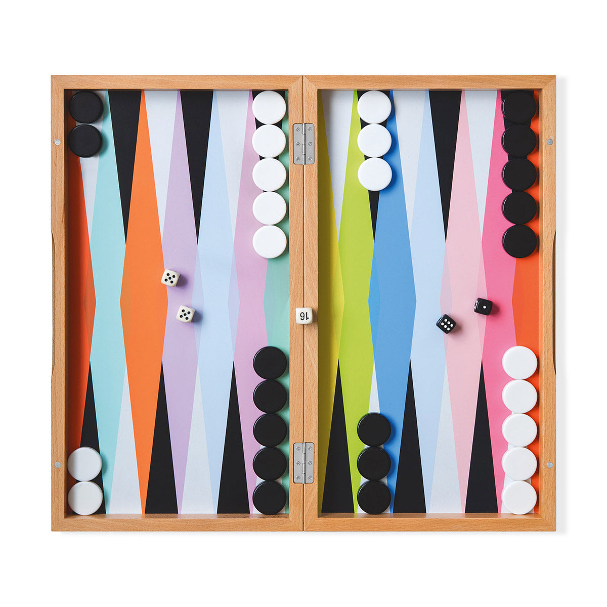 Detail Backgammon Brett Nomer 2