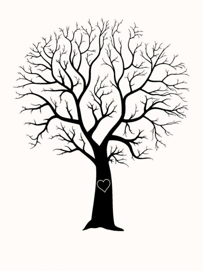 Baum Mit Herz Stamm - KibrisPDR