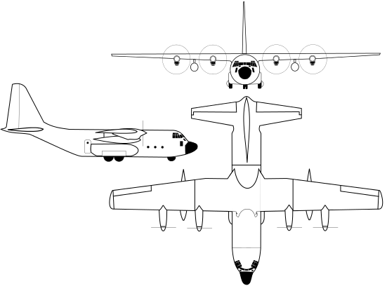 Detail C 130 Silhouette Clip Art Nomer 24