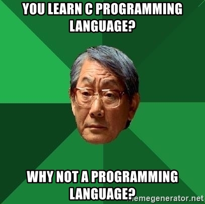 Detail C Programming Meme Nomer 16