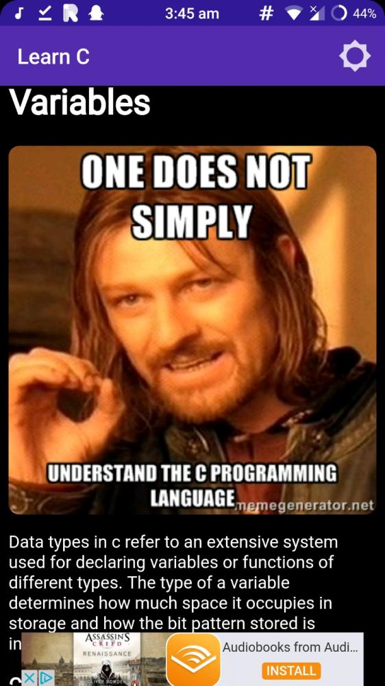 Detail C Programming Meme Nomer 9