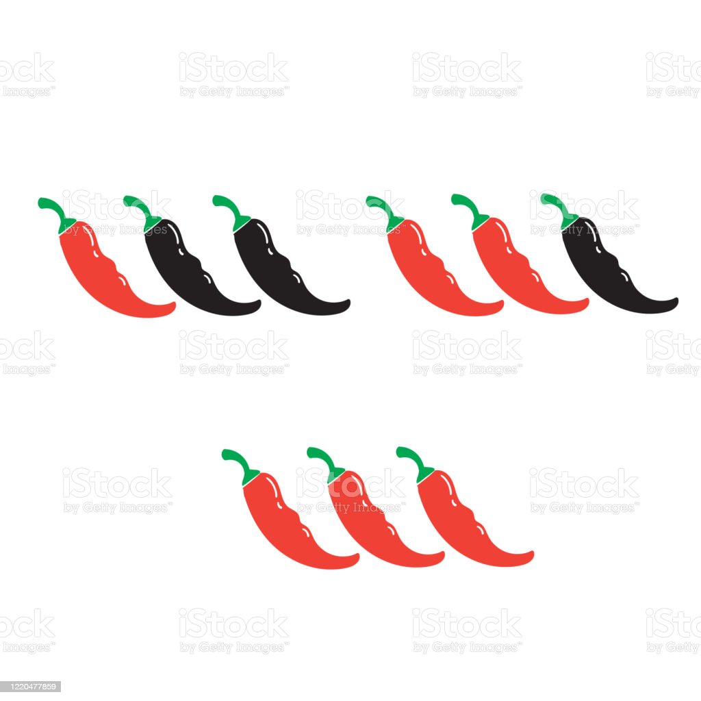 Detail Cabe Merah Vector Nomer 40