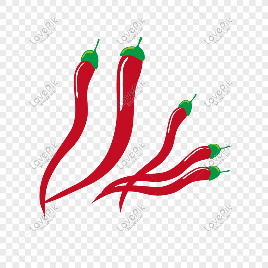 Detail Cabe Merah Vector Nomer 42
