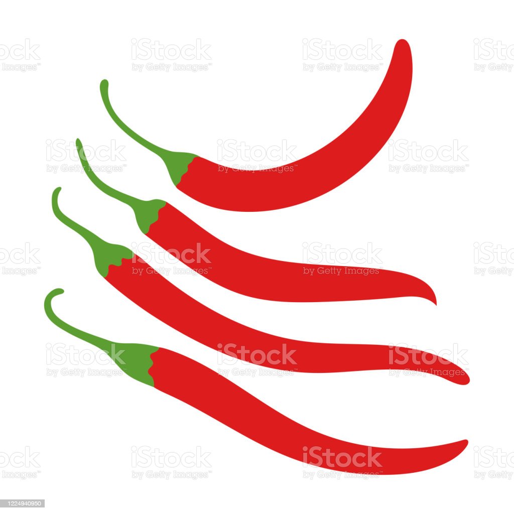 Detail Cabe Merah Vector Nomer 48