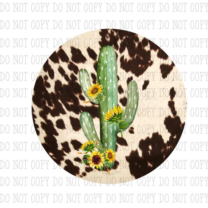 Detail Cactus And Sunflower Wallpaper Nomer 10