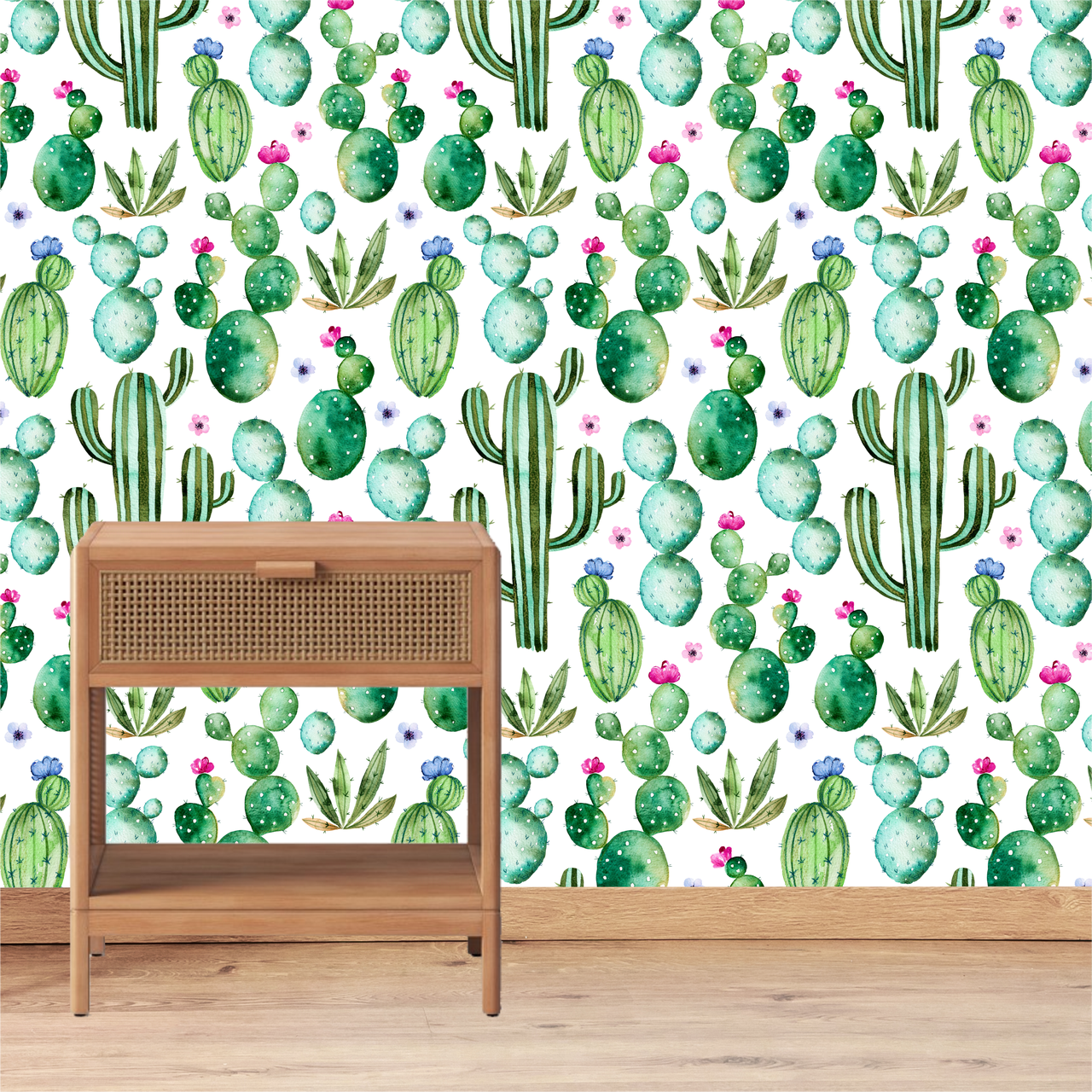 Detail Cactus And Sunflower Wallpaper Nomer 28