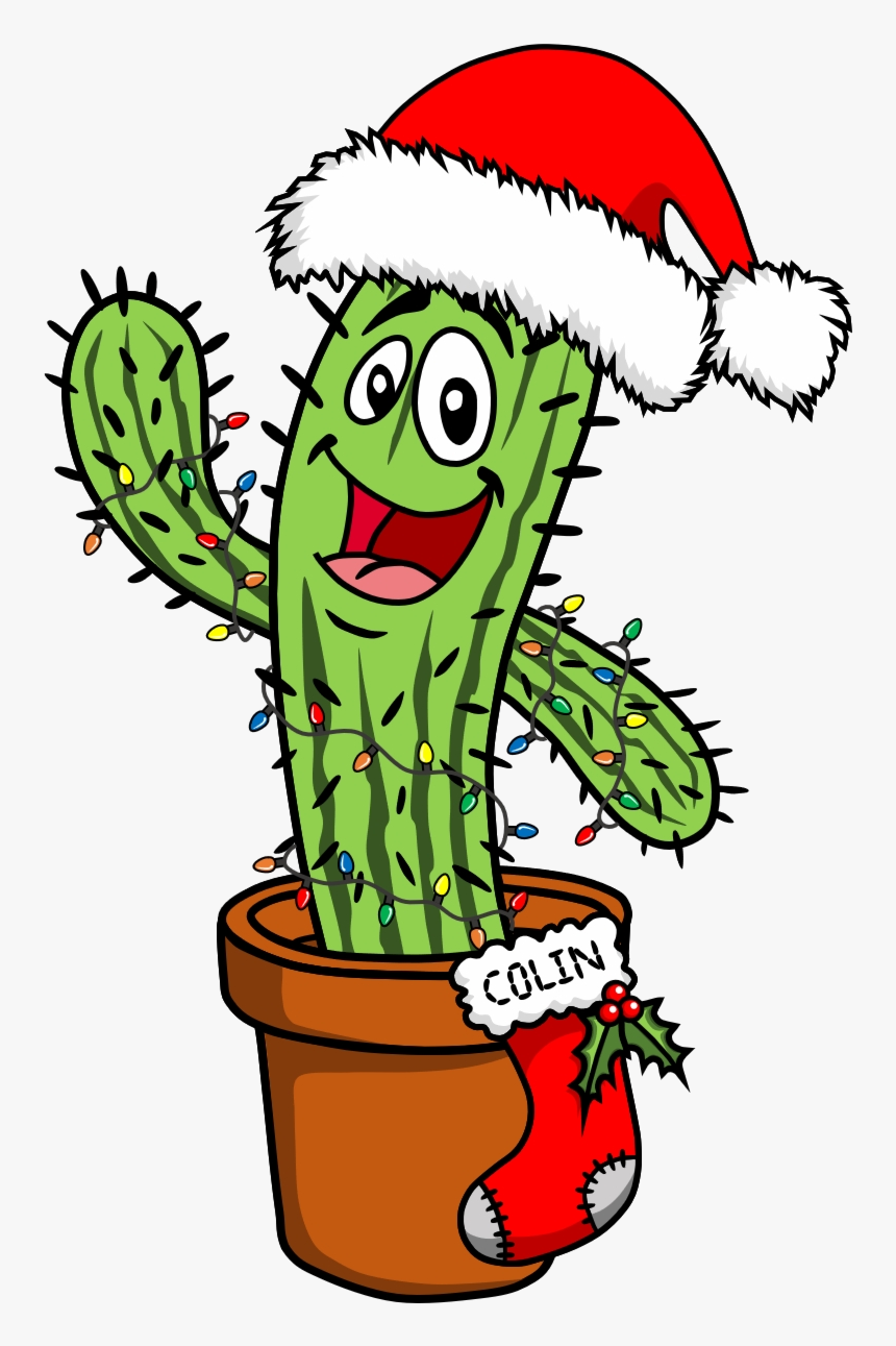 Detail Cactus Christmas Tree Clipart Nomer 3