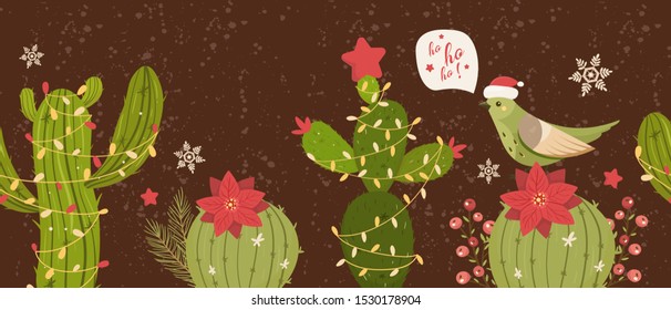 Detail Cactus Christmas Tree Clipart Nomer 35