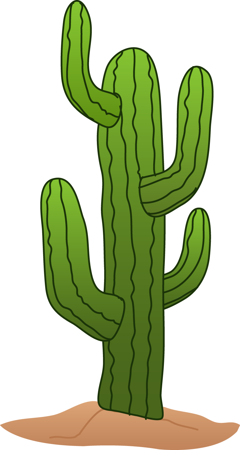 Detail Cactus Clip Art Free Nomer 10