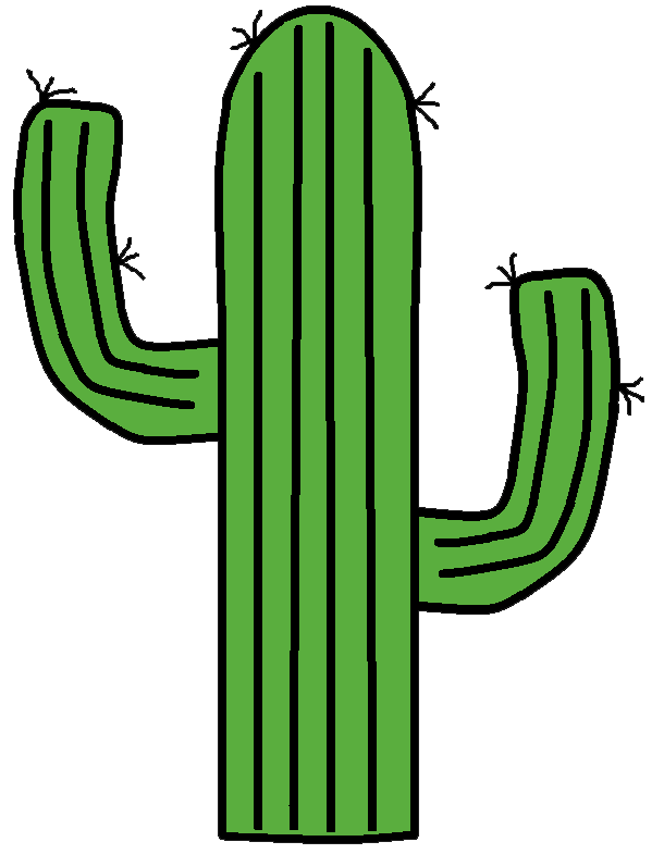 Detail Cactus Clip Art Free Nomer 14