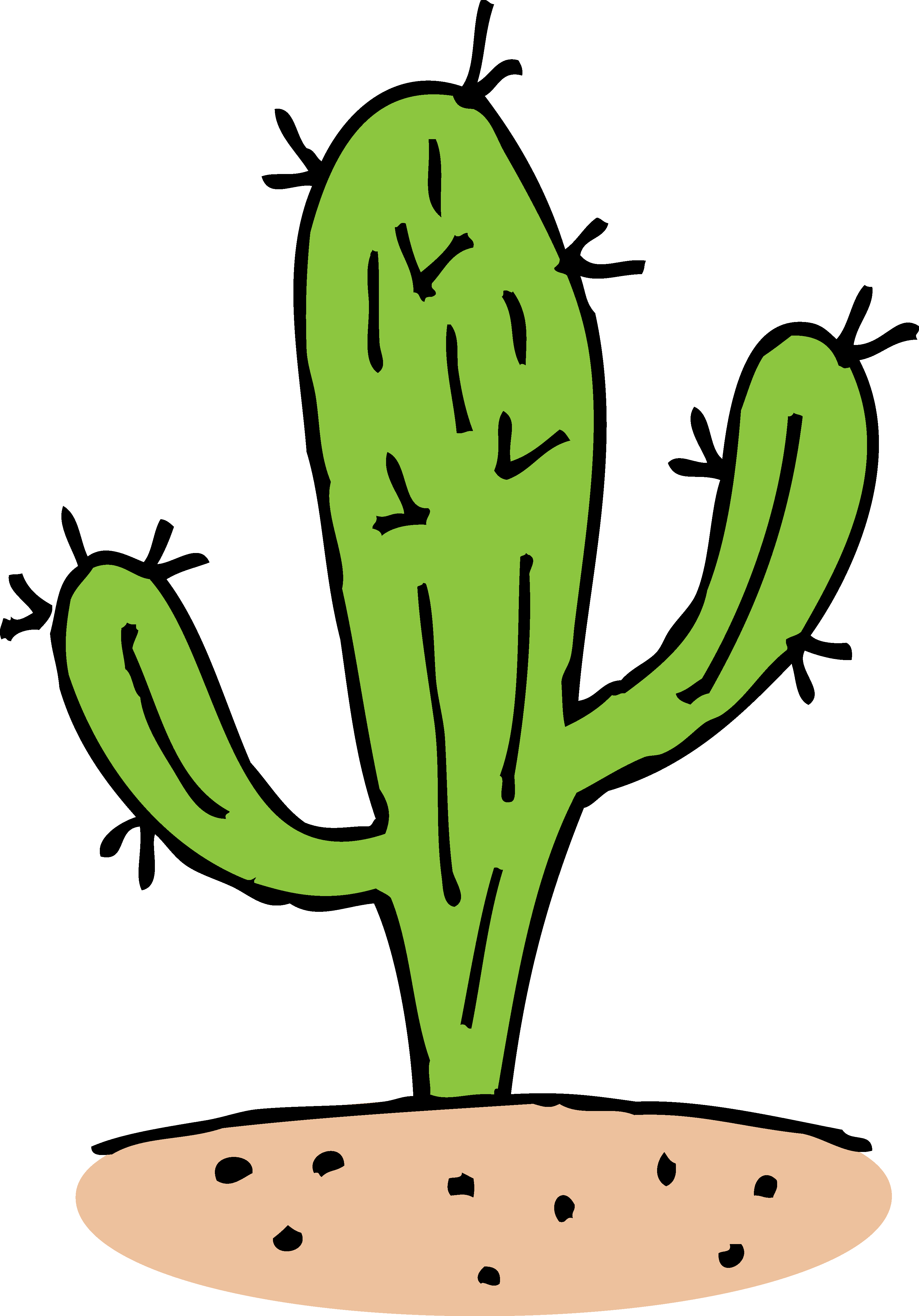 Detail Cactus Clip Art Free Nomer 25