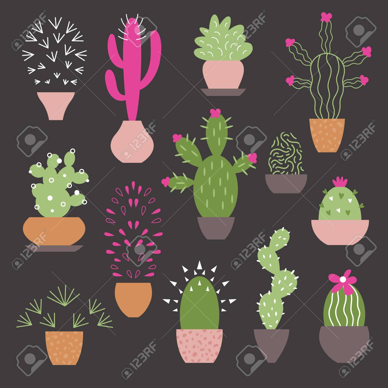 Detail Cactus Illustrations Nomer 16