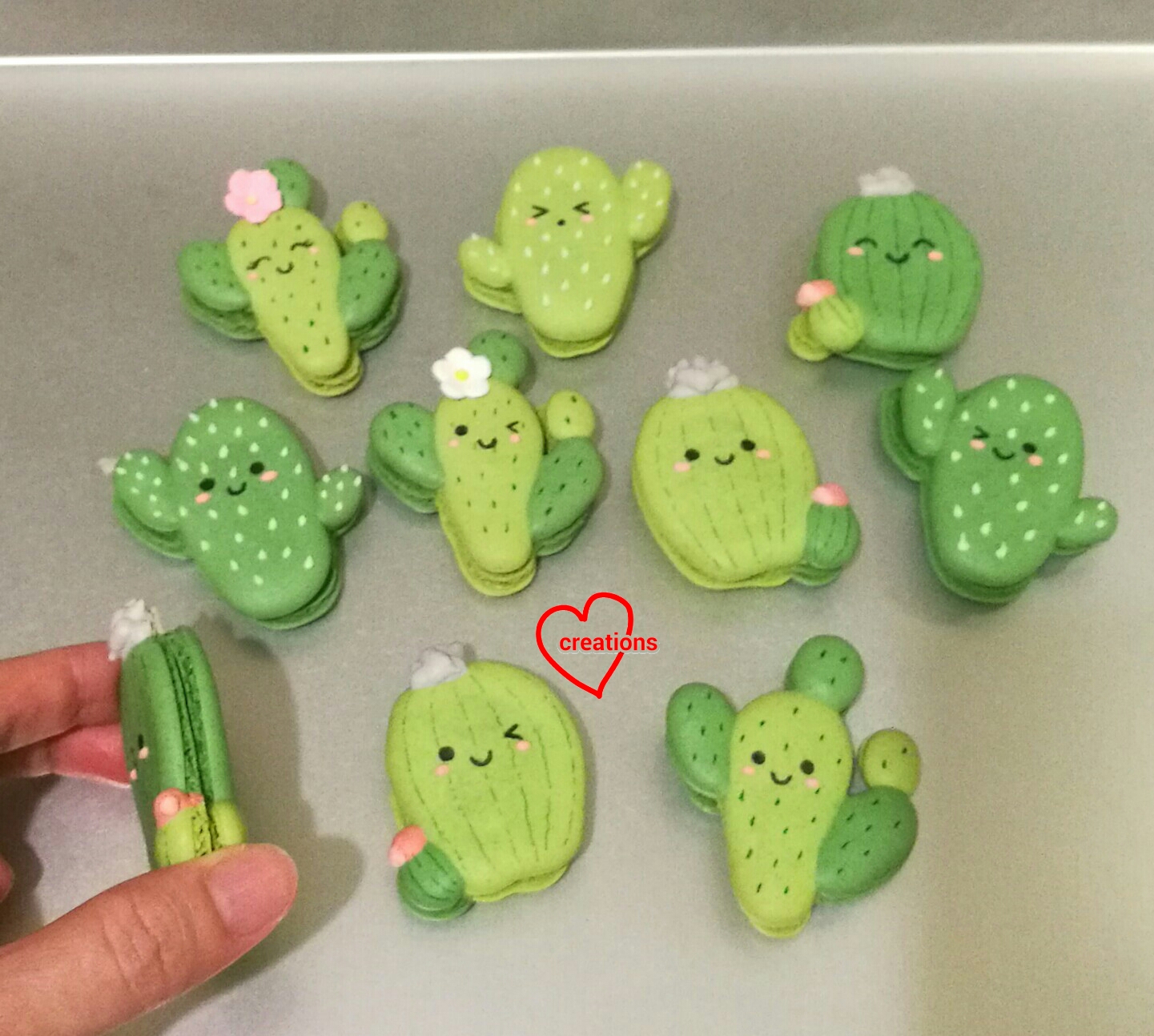 Detail Cactus Macaron Template Nomer 47