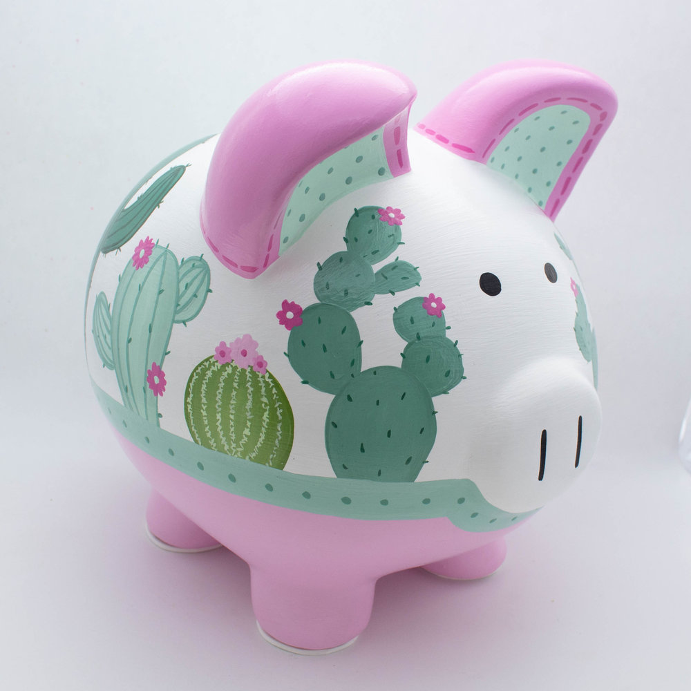 Detail Cactus Piggy Bank Nomer 27