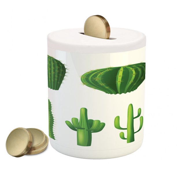 Detail Cactus Piggy Bank Nomer 30