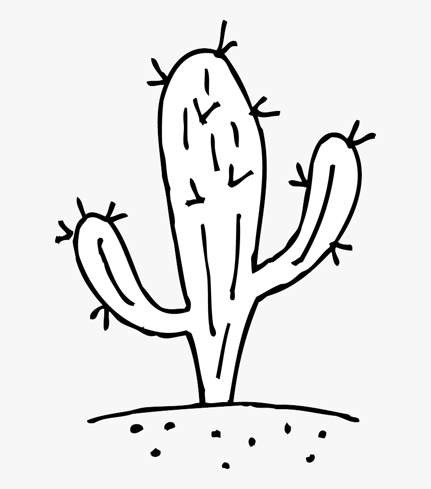 Detail Cactus Silhouette Clip Art Nomer 35