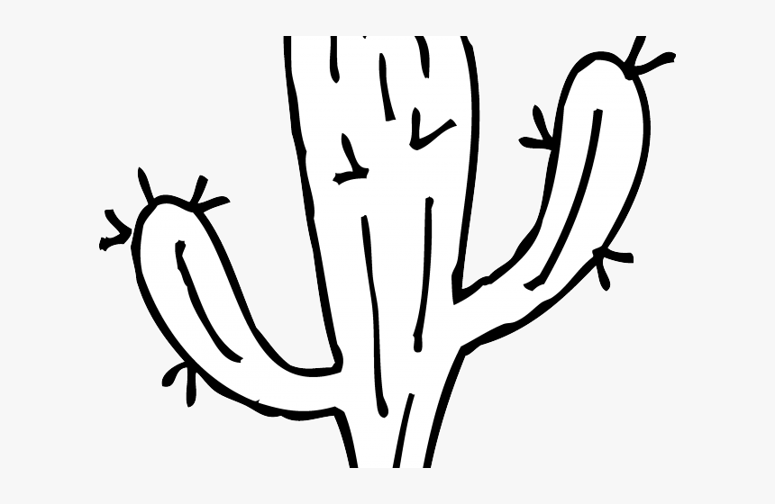 Detail Cactus Silhouette Clip Art Nomer 44