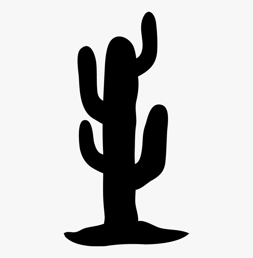 Detail Cactus Silhouette Clip Art Nomer 8