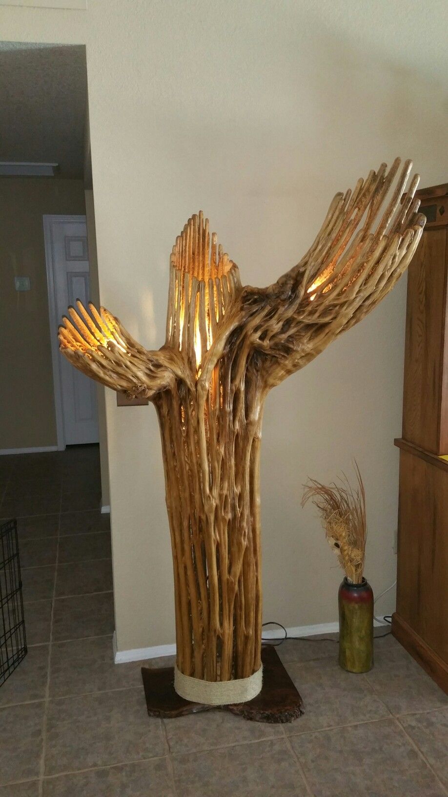 Cactus Skeleton Lamp - KibrisPDR