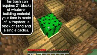 Detail Cactus Trash Can Minecraft Nomer 6