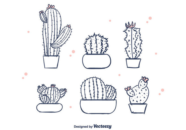 Detail Cactus Vector Free Nomer 31