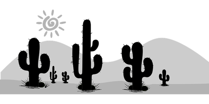 Detail Cactus Vector Images Nomer 10