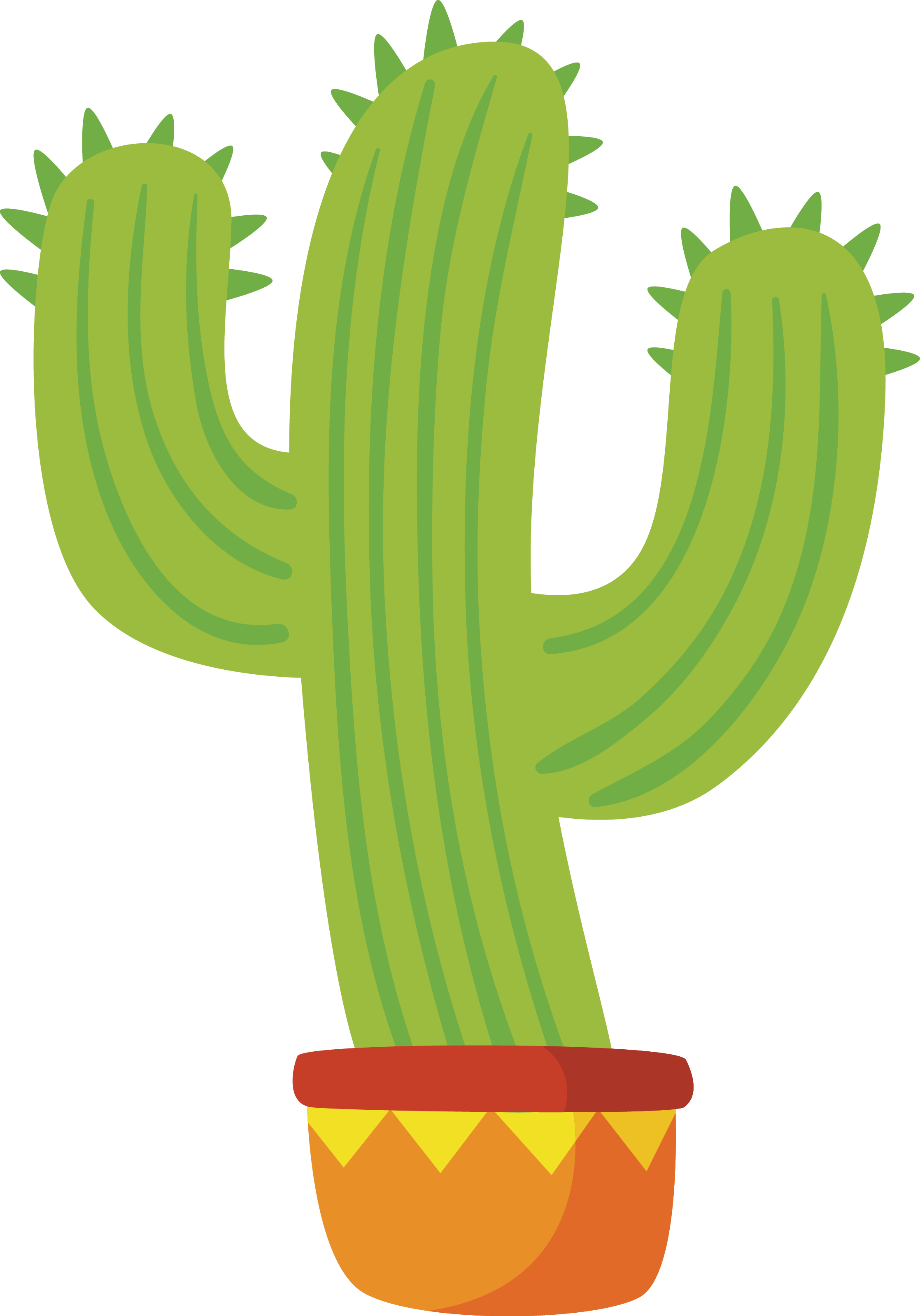 Detail Cactus Vector Png Nomer 4