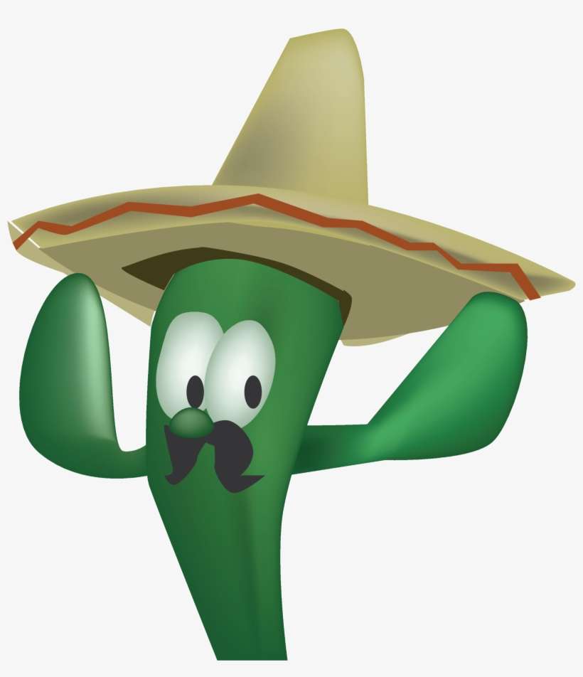 Detail Cactus With Sombrero Clipart Nomer 20