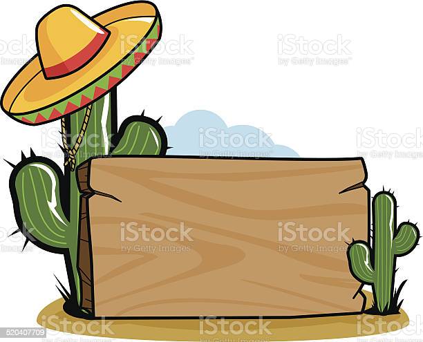 Detail Cactus With Sombrero Clipart Nomer 30