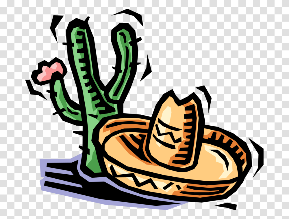 Detail Cactus With Sombrero Clipart Nomer 46