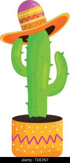 Detail Cactus With Sombrero Clipart Nomer 56