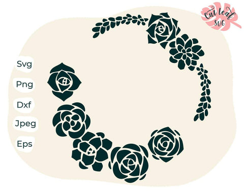 Detail Cactus Wreath Clipart Nomer 20